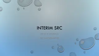 Addressing Students' Needs and Challenges: Interim SRC Progress Overview