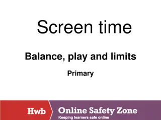 Managing Screen Time for a Balanced Lifestyle