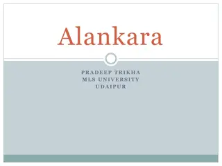 Alankara: The Art of Poetic Ornaments and Figures of Speech