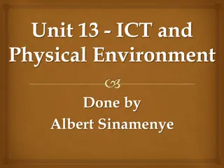 Exploring ICT and Physical Environment in a School Computer Lab