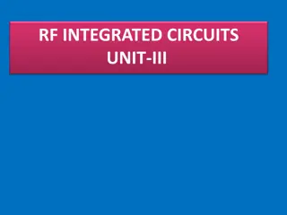 Noise in RF Integrated Circuits: Thermal and 1/f Noise