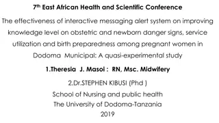 Effectiveness of Interactive Messaging Alert System in Improving Maternal Health Knowledge