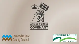 The Armed Forces Covenant and Military Life in Cambridgeshire and Peterborough