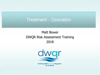 Overview of Ozonation Treatment in Water Risk Assessment Training