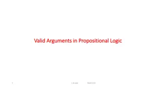 Understanding Valid Arguments in Propositional Logic