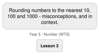 Rounding to the Nearest Multiples: Year 5 Number Lesson