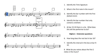 Music Notation Analysis Questions and Answers