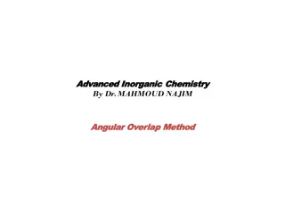 Angular Overlap Method in Advanced Inorganic Chemistry