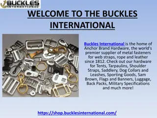 Buy Cargo & Adjustable Buckles at buckles international