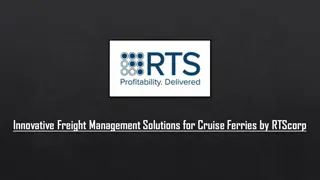 Innovative Freight Management Solutions for Cruise Ferries by RTScorp