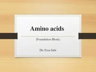 Amino Acids: Structure, Classification, and Properties