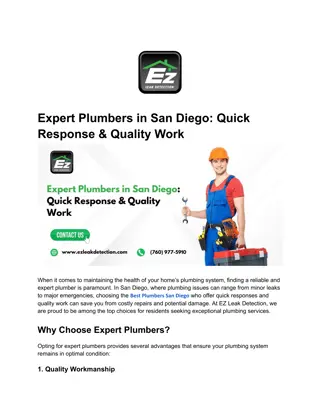 Expert Plumbers in San Diego_ Quick Response & Quality Work-PDF