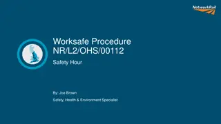 Worksafe Procedure NR/L2/OHS/00112 Safety Hour Overview