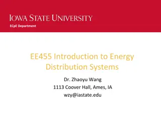 Energy Distribution System Line Models