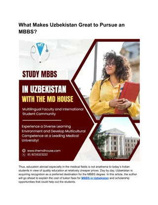 What Makes Uzbekistan Great to Pursue an MBBS_