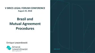 Brazilian Tax System and International Tax Treaties Overview