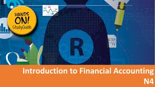 Financial Accounting Concepts and Principles