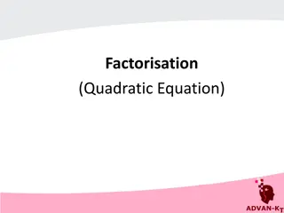 Mastering Quadratic Equation Factorization Techniques