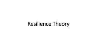 Understanding Resilience Theory and Resiliency Framework