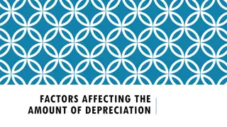 Factors Affecting the Amount of Depreciation in Asset Valuation