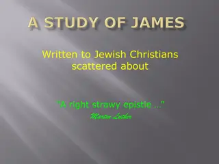 Insights into the Book of James for Jewish Christians