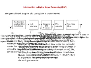 Digital Signal Processing (DSP) Systems: Linearity, Causality, and Stability