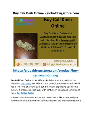 Buy Cali Kush Online - globaldrugsstore.com