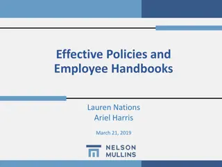 Comprehensive Guide to Effective Employee Handbooks and Policies