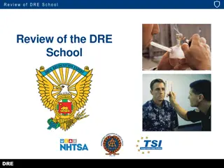 Review of DRE School and Drug Evaluation Techniques