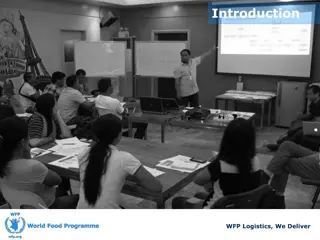 WFP Logistics Training: Emergency Warehouse Management Techniques