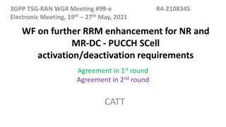 RRM Enhancement for NR and MR-DC: PUCCH SCell Activation Requirements