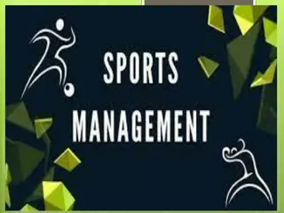 Sports Management: Key Concepts and Scope