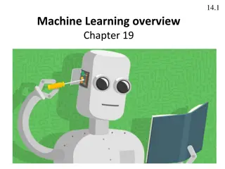 Overview of Machine Learning: Concepts and Applications