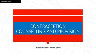 Addressing Early Pregnancies Among Adolescents Through Contraceptive Education