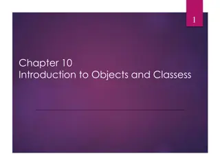 Object-Oriented Programming Concepts