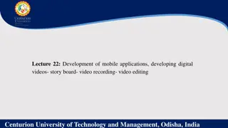 Comprehensive Guide to Developing Mobile Applications and Digital Videos for Agriculture