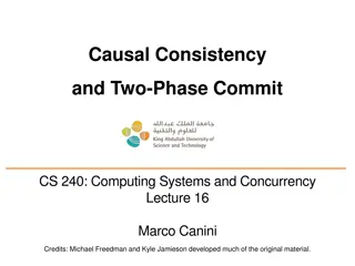 Causal Consistency in Distributed Systems