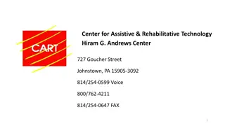 Center for Assistive & Rehabilitative Technology at Hiram G. Andrews Center