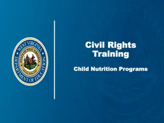 Ensuring Compliance with Civil Rights in Child Nutrition Programs