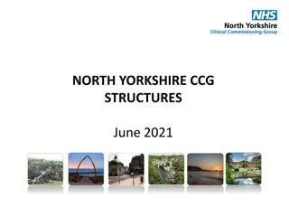 Organizational Structure and Roles at North Yorkshire CCG - June 2021