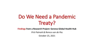 The Need for a Global Pandemic Treaty: Research Findings