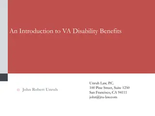 Understanding VA Disability Benefits for Veterans with Disabilities