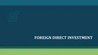 Foreign Direct Investment (FDI) Regulations