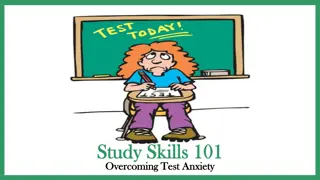 Dealing with Test Anxiety in Education