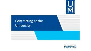 Understanding University Contracts: Procedures and Signatory Authority