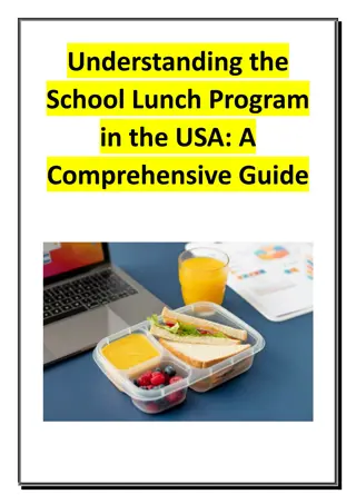 Understanding the School Lunch Program in the USA