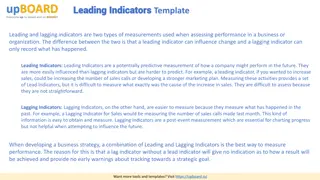 Understanding Leading and Lagging Indicators in Business