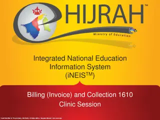 iNEISTM Billing and Collection System Overview