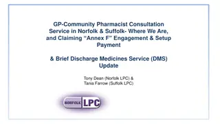 GP-CPCS Consultation Service Overview in Norfolk & Suffolk