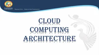 Cloud Computing Architecture and Services